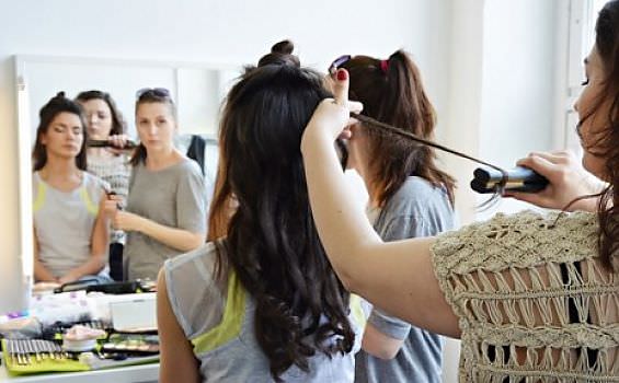 Backstage sesji fotograficznej Indigo Labs, fot. Katarzyna Boszko